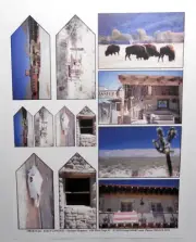 Collage Sheet Southwest Desert Junk Journal Scrapbook Altered Art Travel Journal