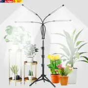 Grow Light with Stand, 5500K Full Spectrum Gooseneck Floor Plant Light for Indoo