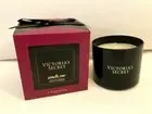 Victoria's Secret VANILLA NOIR CANDLE Scented Perfume Tamboti African Wood NEW