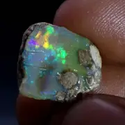 11.20 Cts Ethiopian Crystal Opal Facet Welo Rough Specimen Natural Gems YRJ5032