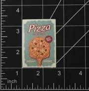Retro Hot & Tasty Pizza Sign - Vinyl Sticker Vintage Advertisement Ad Print