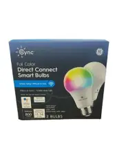 GE Full color Direct Connect Smart Bulbs