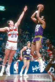 Darrell Griffith of the Utah Jazz Basketball 1980 Photo 31