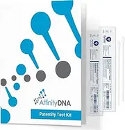 AffinityDNA Paternity DNA Testing Kit - 99.99% Accurate Genetic Swab Test | 21 Loci Paternity Home DNA Test Kits for Father and 1 Child | Results in 4 Working Days | Laboratory Fee Not Included