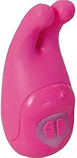 Rabbit Ears Rechargeable Compact Portable Mini USB Sex Toy Thrusting Dildo Vibrators For Woman Sex Toys Vibrator Dildo