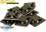 DNA SELF ADHESIVE CABLE TIE MOUNTING BASE ZIP TIE CLAMPS WIRE 100 PACK WCB101