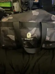 BAPE A Bathing Ape Duffle Bag Camo e-MOOK A BATHING APE® 2022 SPRING COLLECTION