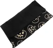 BUTIFULSIC Halloween Throw Pillowcase Pillow Protector Pillow Covers Blanket Clips for Couch Halloween Pillow Case Pumpkin Pillowcase Cover for Pillow Decorative Pillow Cases Black Polyester
