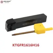 1P KTGFR1616H16 CNC Lathe Turning Tool Tool External Grooving Tool Holder TGF32R