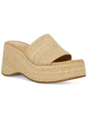 Madden Girl Women's Zahara Wedge Sandals, Natural, 11