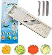 Handheld Mandoline - Japanese Style Slicer for Vegetables, Cabbage, Cucumber & Carrots