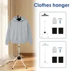 Garments Hanger Folding Steam Iron Steamer Hanger Portable Steam Stand for PKw