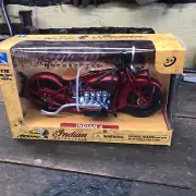 Indian 4 Motorcycle 1:12 Diecast with Plastic NewRay AN58223