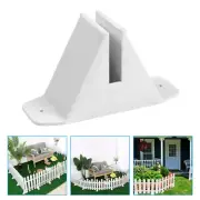 4 Pcs Composite Fence Slatted Panel Base Excellent Workmanship Holder