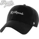 BEETLE 47 BRAND 老帽 堪薩斯 皇家 KANSAS CITY ROYALS 黑白 文字 DAD HAT