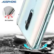 For OPPO Reno 11 F Reno2 Z Reno8 Lite, Shock Resistent Soft CRYSTAL Case Cover