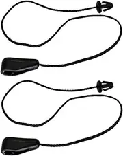 XIXIAO 2pcs Parcel Shelf Clips Fit For Ford, C-MAX 2004-2010 4M51A46538AB Rear Trunk Storage Tray Load Cover Lift Strap String Cord Tonneau Parcel Shelf Anchor