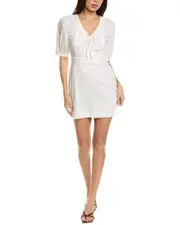 Joie Lexie Mini Dress 6 White