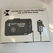 Ila Enriched Sound Cassette Recorder Player with On Off Remote and Sleep Switch