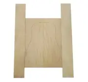 BRAZILIAN YELLOWHEART ACOUSTIC GUITAR BACK AND SIDES SET- MASTER GRADE