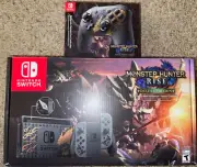 Nintendo Switch Console Monster Hunter Rise Deluxe Edition + Controller Bundle
