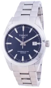 Tissot Gentleman Powermatic 80 Silicium Automatic T127.407.11.041.00 T1274071104100 100M Men's Watch