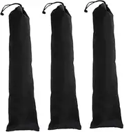 JOINPAYA 3pcs Trekking Poles Bag: Tent Pole Carry Bag Hiking Stick Storage Pouch Canopy Rods Outdoor Hiking Tent Camping Essentials