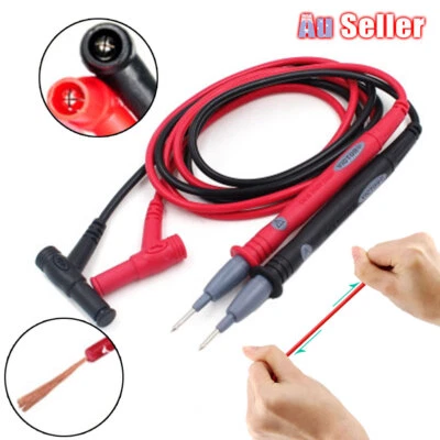 Multimeter Test Lead for Fluke Meter Silicone 1000V 20A Electrical Needle Probes