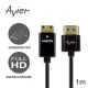 Avier Mini HDMI轉HDMI1.4版超薄型連接線1M