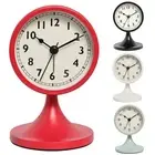 without Battery Alarm Clock Round Student Bedside Nightlight Clock Room Decor