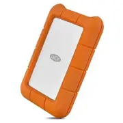 LaCie Rugged USB-C 5TB External Hard Drive Portable HDD – USB 3.0, Drop Shock Du
