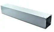Cooper B-Line 6636 G NK Screw Cover Wireway 6x36x6 In NEMA 1 Thru Holes No KO St