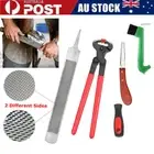 5X Hoof Trim Shoeing Kit Farriers Tools Hoof Nipper Rasp Knife Set Horse Farm