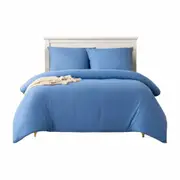 Ocean Soft Hotel Duvet Doona Quilt Cover Set Single Double Queen King 2200TC
