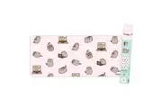 Pusheen Pink Cute Cartoon Cats Pattern XXL Gaming Mat Mouse Pad 90x40cm