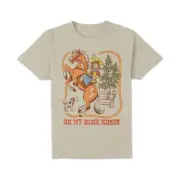 Steven Rhodes On My High Horse Unisex T-Shirt - Cream