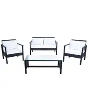 Safavieh Garnen Outdoor 4pc Living Set