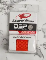 Lizard Skins DSP DuraSoft Polymer 0.5mm Lacrosse Wrap - 39in - Orange