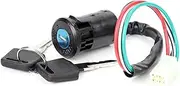 Ignition Key Switches Off-Road Motorcycle Modified Universal Small High Game ATV Start Ignition Switch Electric Door Lock Key Switch Ignition Barrel Key Switch