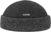 Stetson Sparr Docker Cap Women/Men | Made in The EU 6 3/4-6 7/8, Anthracite