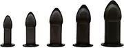 Master Series 5 Piece Anal Trainer Set, Black