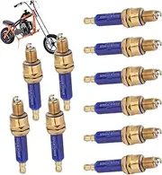 Motorcycle Spark Plug - Metal High Performance Plug | Automotive Replacement Sparkplug, Generator Sparkplugs For Lawnmower Chainsaw Tractor Water Pump Rototiller