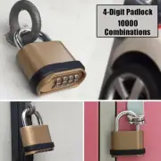 Combination Padlock Waterproof Garage Closet Door Lock Heavy Duty Protection NEW
