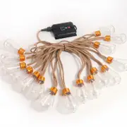 8m Solar Light LED Festoon String Light Outdoor Garden LED String Light Party Patio Lamp-Style 2