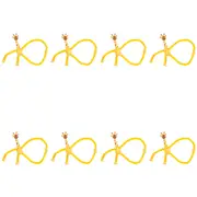 8PK Keycraft Poptube Giraffe & Monkey Sensory Fidget Animal Toy Assorted 3y+