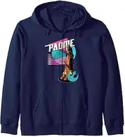 [STAR WARS] Padme Retro Rebel Logo Poster Zip Hoodie