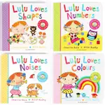 LULU LOVES COLORS/NOISES/NUMBERS/SHAPES 露露 喜愛系列 翻翻書 操作書