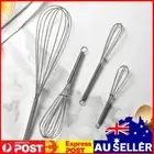 Balloon Wire Whisk Stainless Steel Manual Kitchen Whisk Hand Mixer Kitchen Tool