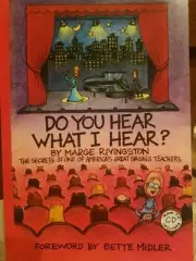 Do You Hear What I Hear? New Book NO CD