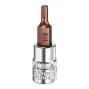 1/8" Hex Bit Socket 1/4" Drive Extension Bit Ratchet Wrench Accessories